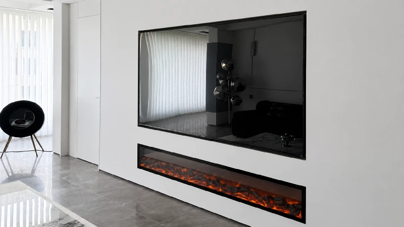 smart home electric fireplace smart home electric fireplace
